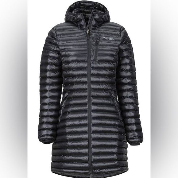 NWTs Marmot Women's Long Avant Featherless Hoody. Black. Sz. Small - Picture 13 of 16